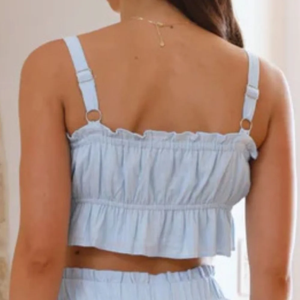 Sweetly Squared Shorts Set - Blue - Picture 8 of 11